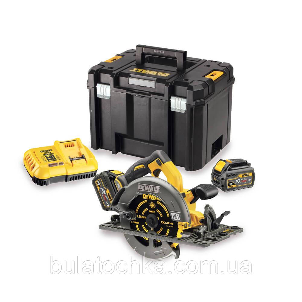 Пила дискова акумуляторна DeWALT DCS576T2