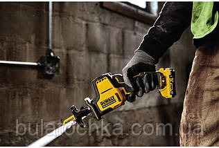 Пила шабельна акумуляторна безщіткова DeWALT DCS312N, фото 4