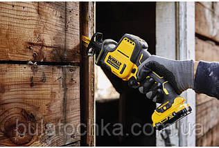 Пила шабельна акумуляторна безщіткова DeWALT DCS312N, фото 5