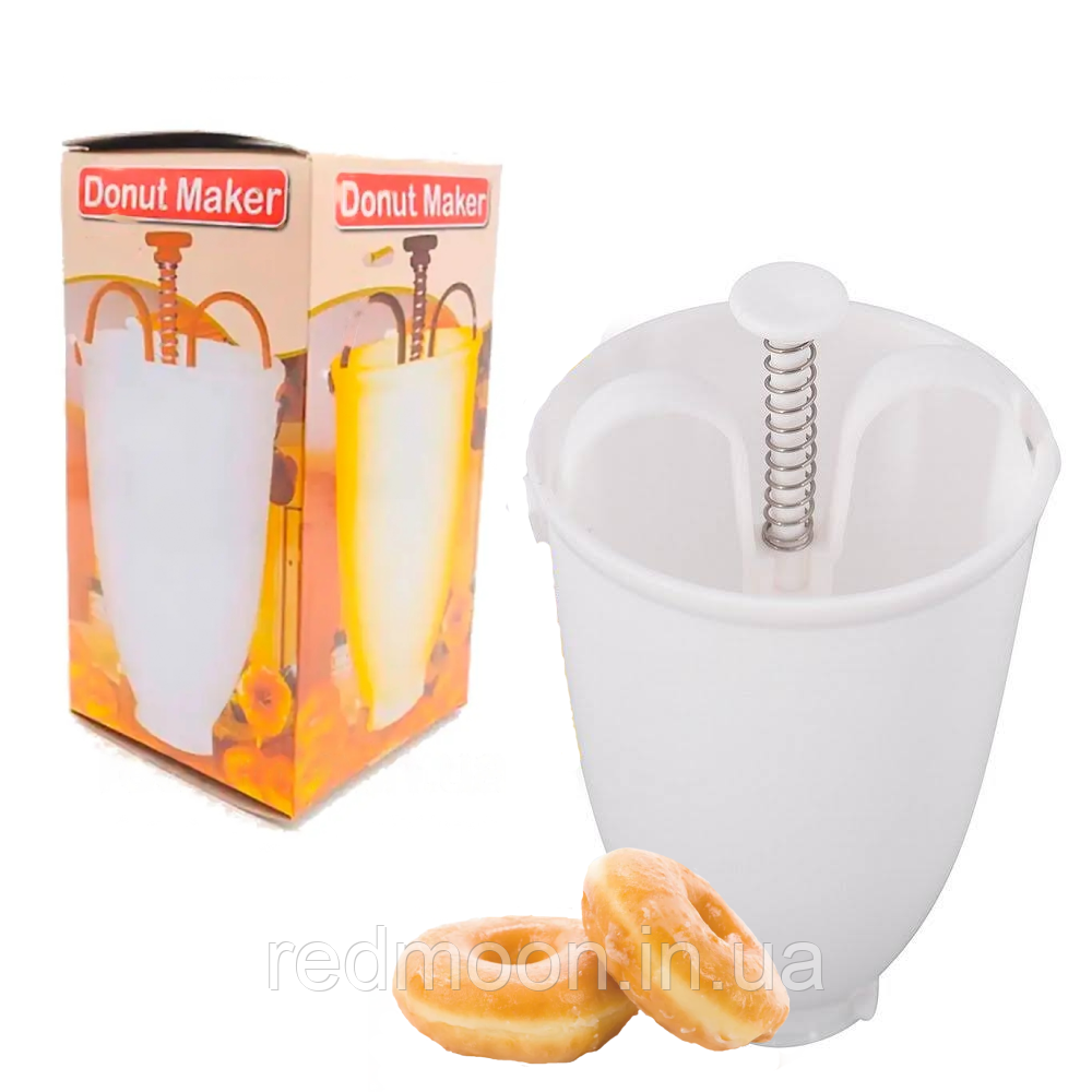 Дозатор форма для приготування пончиків Donut Maker / Ручний дозатор для пончиків / Шприц для пончиків