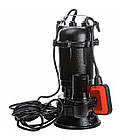 Фекальний насос дренажний з ножами Delta  (Aqua Pumps) WQCD 2-2,5 + шланг 25м Польща + Гарантія 3 роки, фото 3