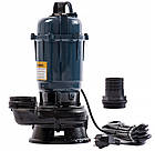 Фекальний насос дренажний з ножами Delta  (Aqua Pumps) WQCD 2-2,5 + шланг 25м Польща + Гарантія 3 роки, фото 5