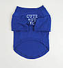 Футболка для собак Pet Style "Cut But" Синя S, фото 2