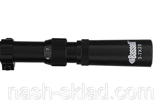 Приціл оптичний 3-7x20 - Bassell, фото 2