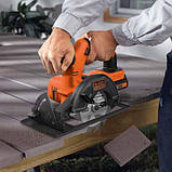 Пила дискова акумуляторна BLACK+DECKER BDCCS18N, фото 4