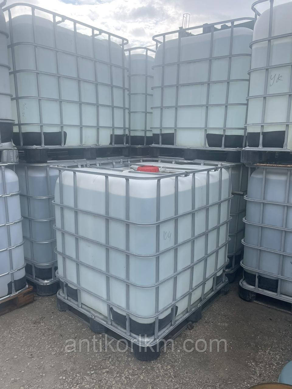Єврокуб 1000л IBC-Контейнер, Куб пластиковий в рештуванні 1000л, Ємність 1000л, Куб 1000л