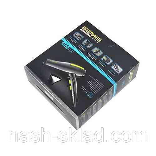 Фен профессиональный Gemei Gm-101