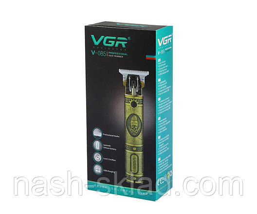 Професійний стрижка, окантовочна машинка VGR V-085, фото 1