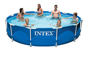 Каркасний басейн Intex 366х76 див. відпочинок для всієї родини, фото 4