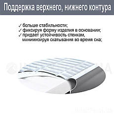 Полуторний надувний матрац Intex 137х191х25см, фото 4