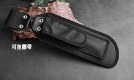 Набір туристичний DYD-090 (сокира, пилка,ніж) у чохлі 4в1, фото 3