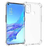 Чохол Fiji Proof для Oppo A53 бампер з посиленими бортамиTransparent