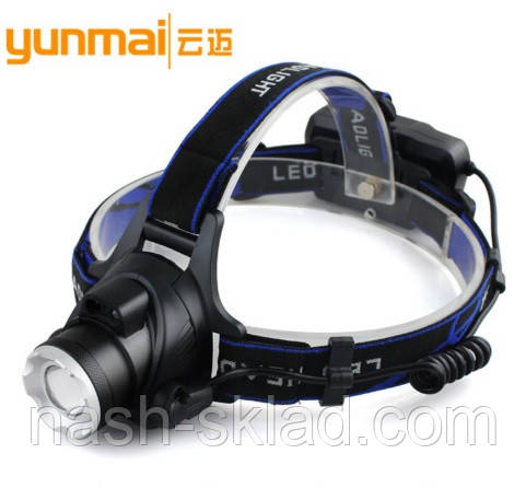 Налобний ліхтар акумуляторний Yanmai DX-6889 з датчиком руху, фото 1