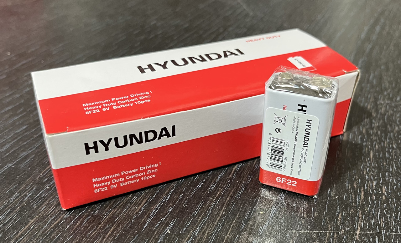 Батарейка HYUNDAI Крона GF 22