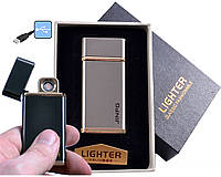 USB зажигалка в подарочной упаковке "JINPG" (спираль накаливания)