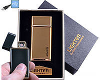USB зажигалка в подарочной упаковке "JINPG" (спираль накаливания)