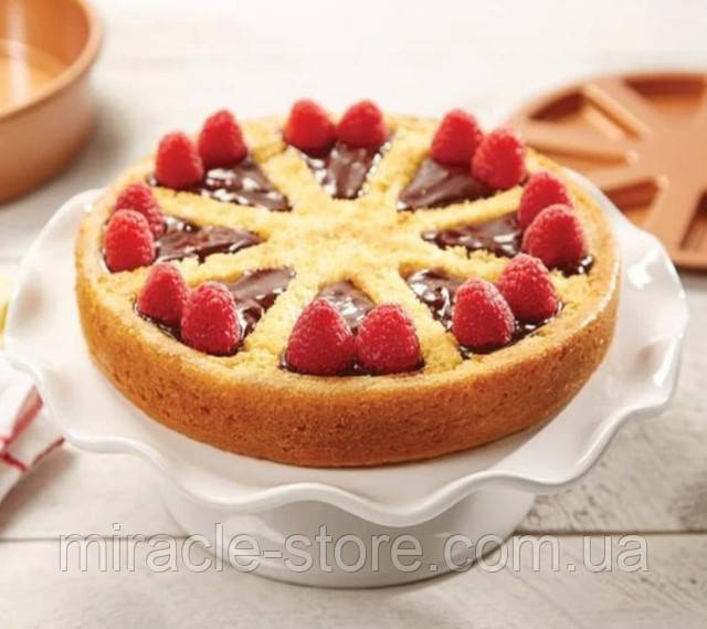 Copper chef perfect cake cheap pan