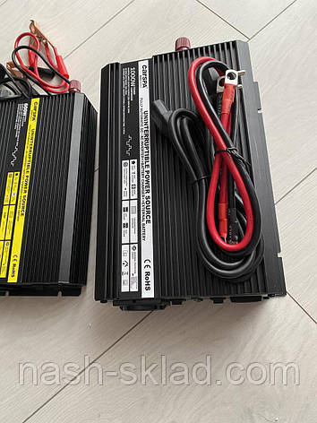 Інвертор Carspa UPS 1000/2000, дбж, перетворювач, безперебійник, фото 1
