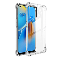 Чехол Fiji Proof для Oppo A74 бампер с усиленными бортами Transparent