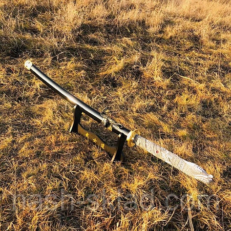 Катана, самурайський меч, елітний подарунок + підставка, фото 1