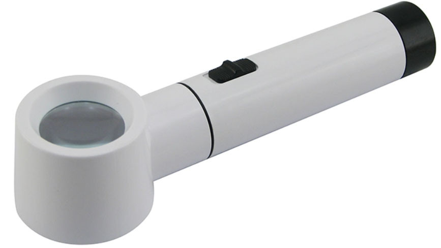 Лупа ручна з підсвічуванням MG20166-1, фото 1