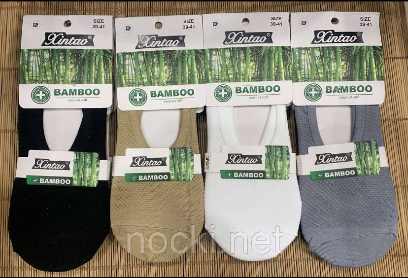 Шкарпетки сліди підслідники жіночі сітка з силіконом на п'яті, фото 1