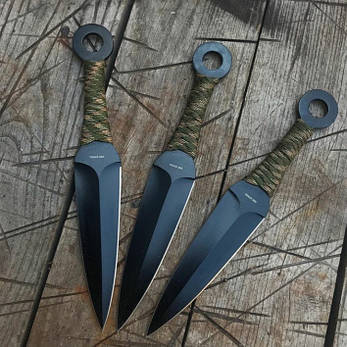 Набір метальних ножів Куна, подарунок для хлопців, фото 1