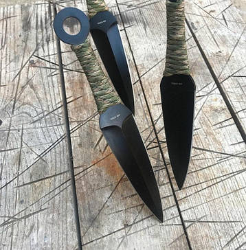 Набір метальних ножів Куна, подарунок для хлопців, фото 2