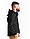 Тактична куртка Eagle Soft Shell JA-01 з флісом Black, фото 6