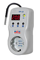 Терморегулятор 16A [NTTR12003] ТР-12-3 Новатек-Електро