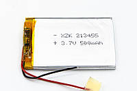 Аккумулятор 21 34 55 Li-Po 3,7V 500mAh