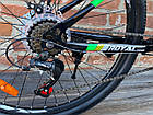 Велосипед Royal 27,5-2023 Drive чорно-зелений, фото 2