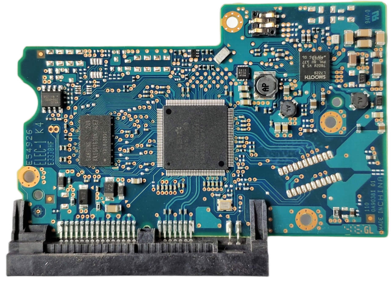 Плата HDD PCB 0A90381 0J21896 Hitachi HDS721050DLE630 HDS721010DLE630