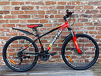 Велосипед Royal 27,5-2023 Drive чорно-червоний