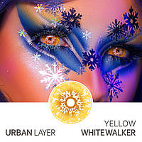 Кольорові контактні лінзи Urban Layer White Walker Yellow