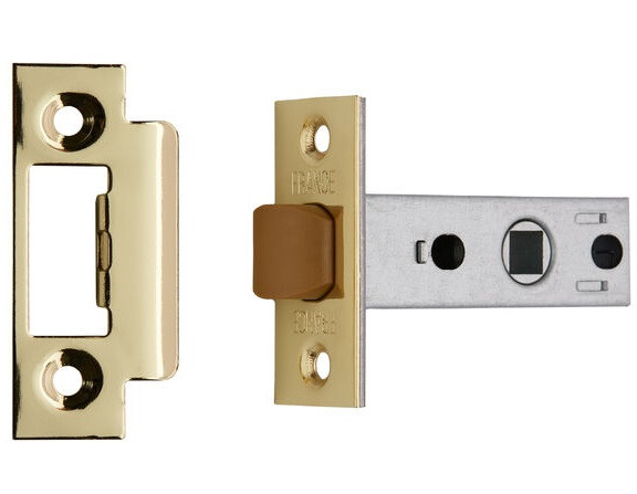 Засувка міжкімнатна Gavroche GR100K з відповідною планкою золото (Китай)