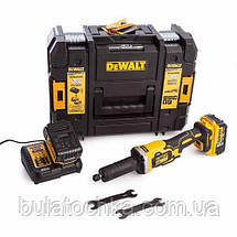 Прямошлифовальна машина акумуляторна безщіткова DeWALT DCG426P2, фото 2