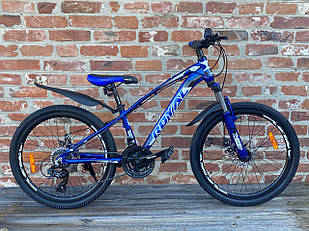 Велосипед Royal 27,5-2023 Fox чорно-синій
