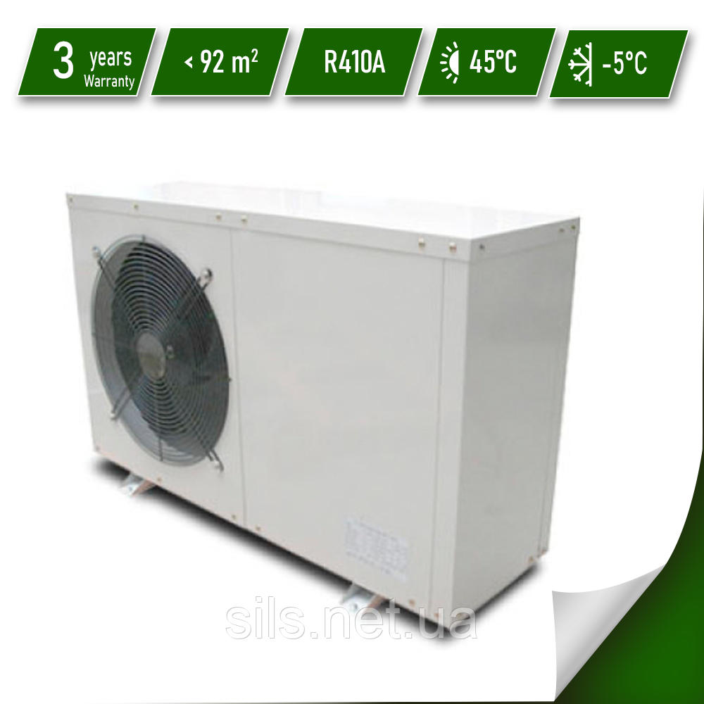 Тепловий насос Altek AlcAW-08RB (моноблок) 220В, потужність 9,2 кВт, площа обігріву/охолодження 92 кв.м
