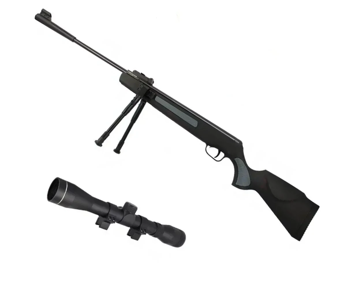 Пневматична гвинтівка Artemis GR 1400F NP (газова пружина) + сошки + ПЗ 3-9Х40