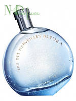 Hermes Eau des Merveilles Bleue - Набор (Туалетная вода 50 мл * Туалетная вода (мини) 7.5 мл)