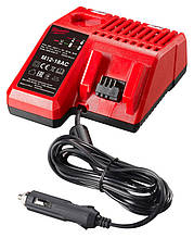 Зарядний пристрій (автомобільний 12/24V-7 A) M12-M18 AC MILWAUKEE