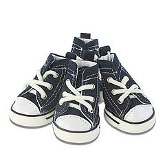 Кеди для собак Pet Style "Vans" Темно-сині 1