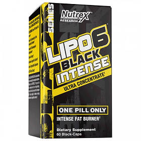 Lipo-6 Black Intense Ultra Concentrate 60 Black-Caps