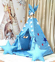 Вігвам та аксесуари великий ігровий намет для дітей курінь COOL БОН БОН Повний комплект!, фото 4