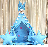 Вігвам та аксесуари великий ігровий намет для дітей курінь COOL БОН БОН Повний комплект!, фото 5