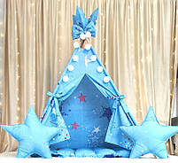 Вігвам та аксесуари великий ігровий намет для дітей курінь COOL БОН БОН Повний комплект!, фото 7