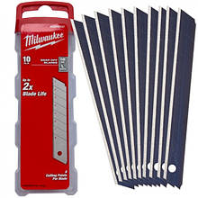 Леза змінні сегментовані 18 мм Milwaukee (10 шт./упак)