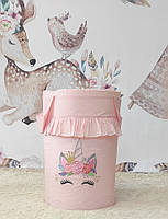 Кошик для іграшок Кольорові Единорожки, фото 2