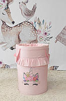 Кошик для іграшок Кольорові Единорожки, фото 4